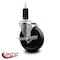 Service Caster 5'' Phenolic Swivel 1-1/4'' Expanding Stem Caster with Brake SCC-EX20S514-PHS-TLB-114 - alternate 4